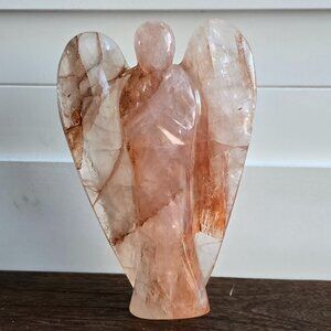 Fire Quartz Angel – Vitality • Balance • Divine Energy